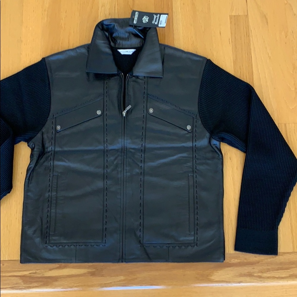 Leather jacket by Gianni Marcelo